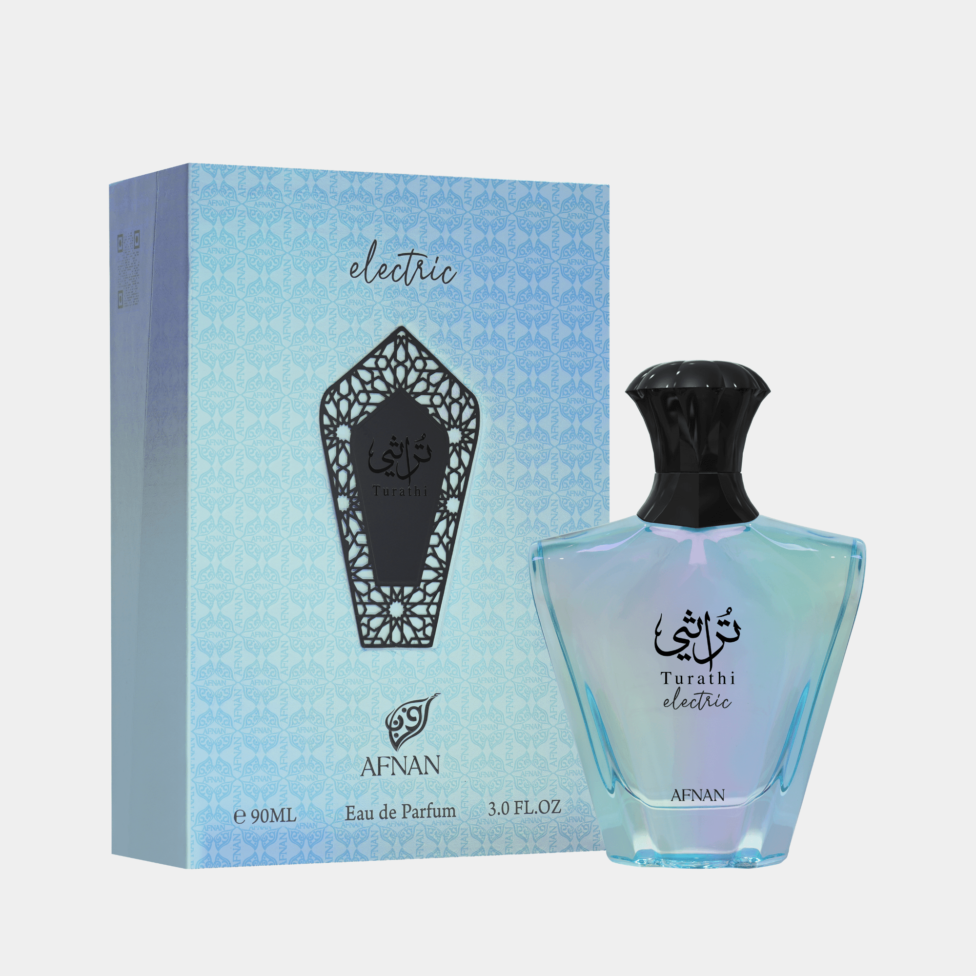 AFNAN TURATHI ELECTRIC UNISEX EDP 90ML - Al Himyan Perfumes | عطور هميان | Oud & Luxury Fragrances - Afnan