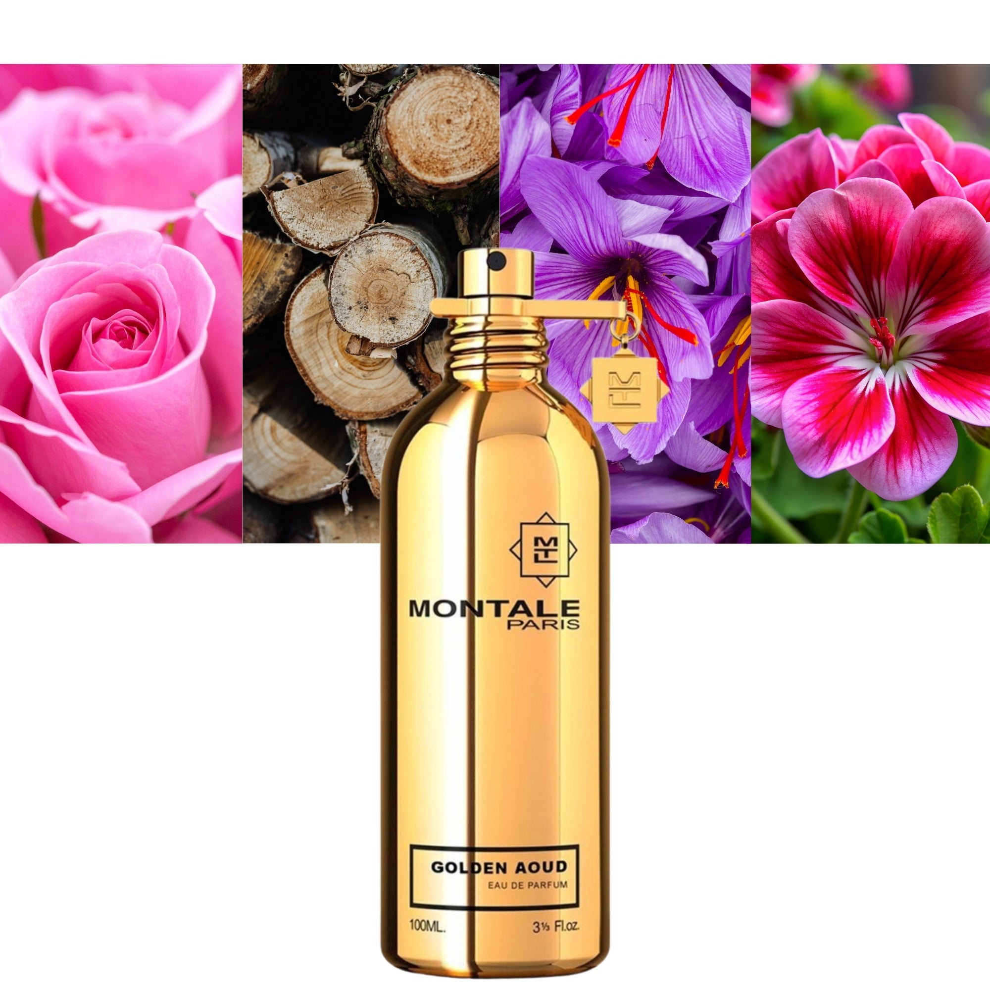 Montale Golden Aoud Unisex EDP 100ml* bottle and box