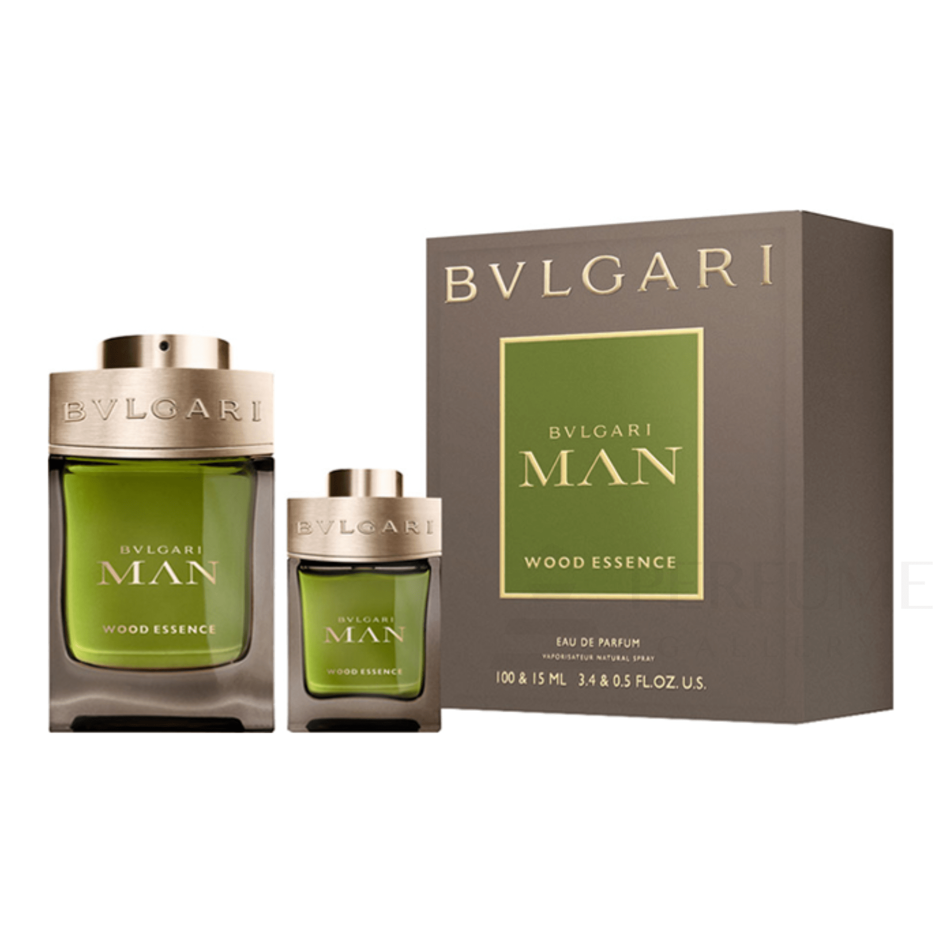 BVLGARI MAN WOOD ESSENCE FOR MEN SET EDP 100ML + EDP 15ML (SOFT BOX) - Al Himyan Perfumes | عطور هميان | Oud & Luxury Fragrances - BVLGARI