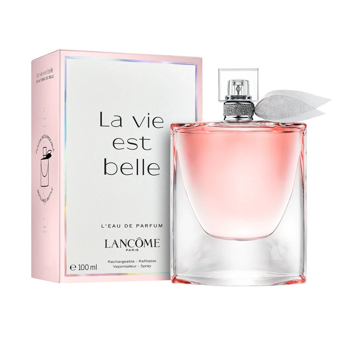 LANCOME LA VIE EST BELLE FOR WOMEN L'EAU DE PARFUM 100ML REFILLABLE - Al Himyan Perfumes | عطور هميان | Oud & Luxury Fragrances - LANCOME