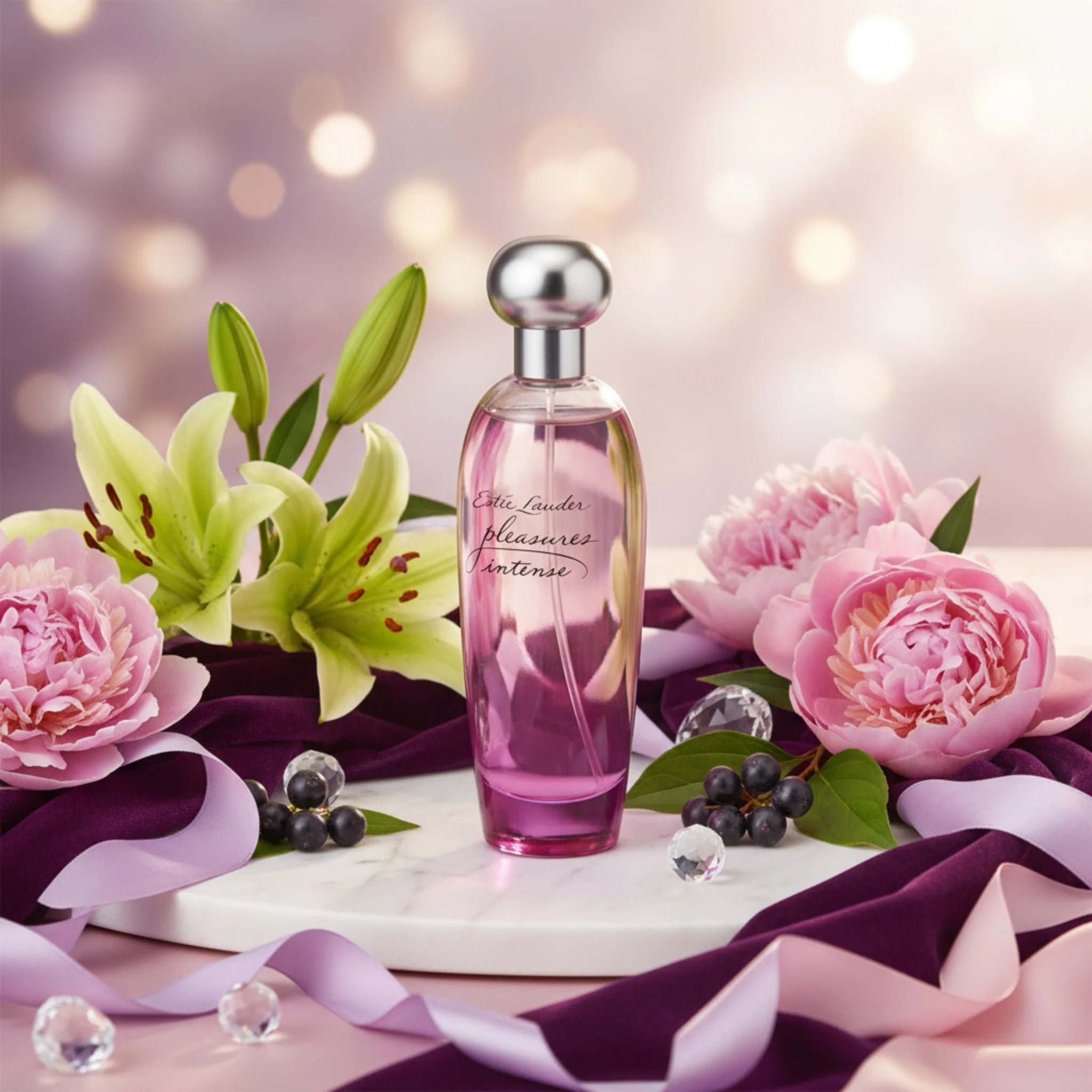 ESTEE LAUDER PLEASURES INTENSE FOR WOMEN EDP 100ML - Al Himyan Perfumes | عطور هميان | Oud & Luxury Fragrances - ESTEE LAUDER