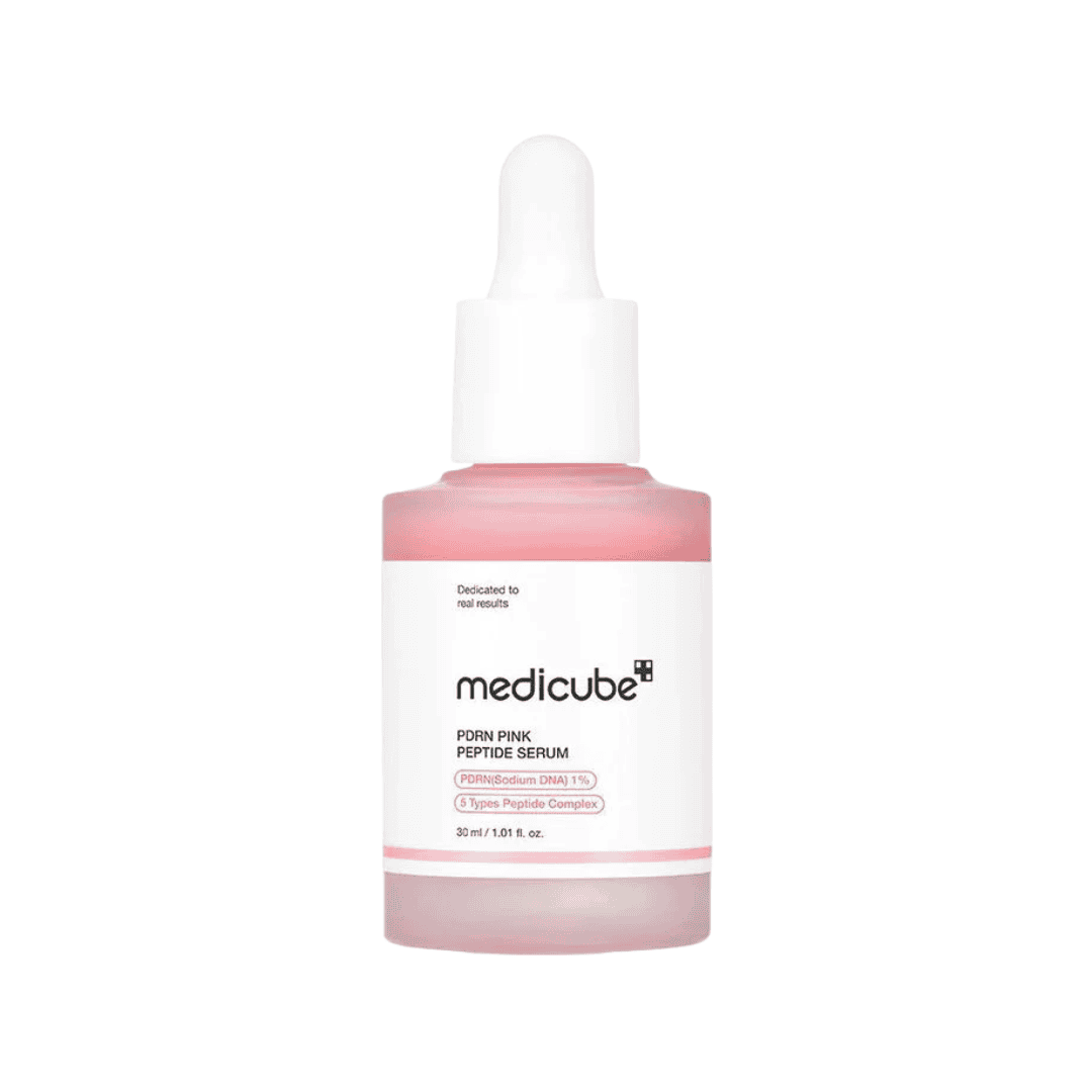 MEDICUBE PDRN PINK PEPTIDE FACE SERUM FOR DARK SPOTS 30ML - Al Himyan Perfumes | عطور هميان | Oud & Luxury Fragrances - Medicube