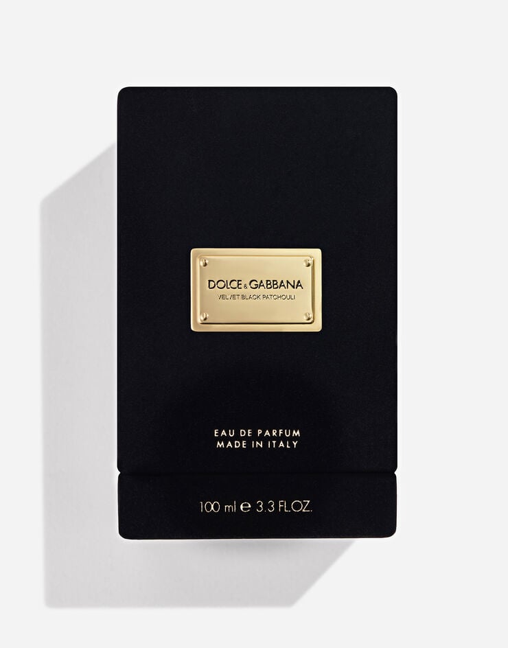 Dolce & Gabbana Velvet Black Patchouli detail