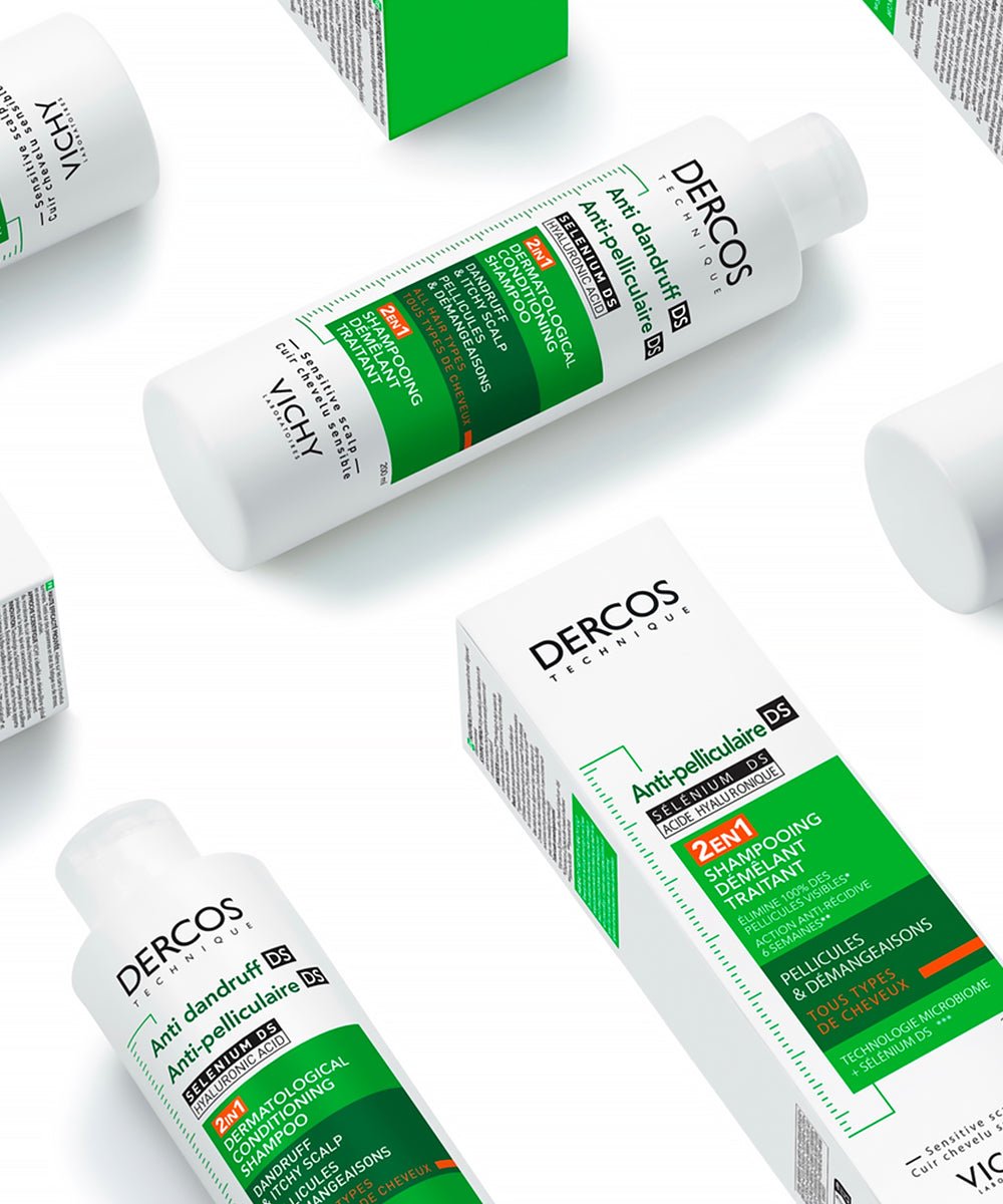 VICHY DERCOS ANTI DANDRUFF DS 2 IN 1 DERMATOLOGICAL CONDITIONING SHAMPOO  200ML Secondary image