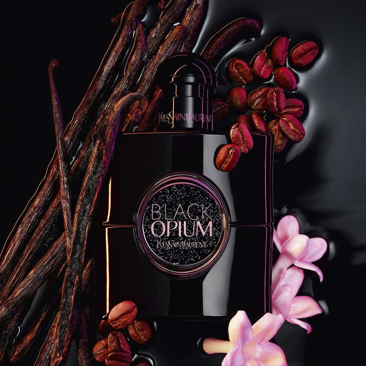 YVES SAINT LAURENT BLACK OPIUM FOR WOMEN LE PARFUM Secondary image