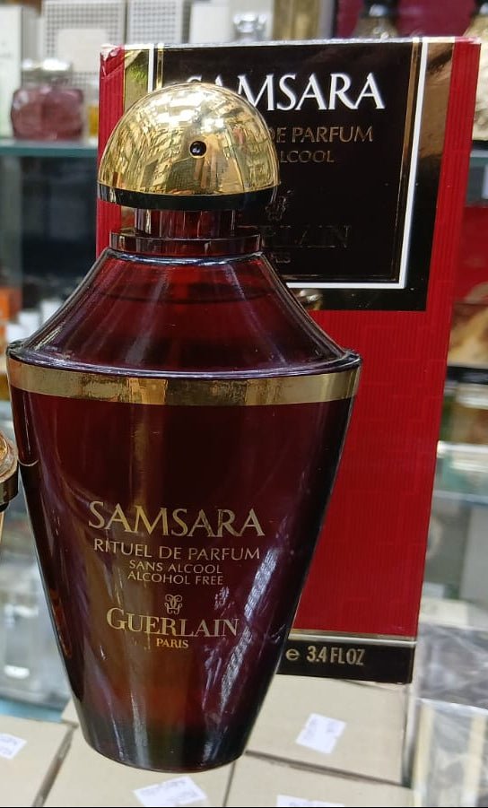 GUERLAIN SAMSARA RITUEL DE PARFUM SANS ALCOOL FOR WOMEN 100ML - Al Himyan Perfumes | عطور هميان | Oud & Luxury Fragrances - Guerlain