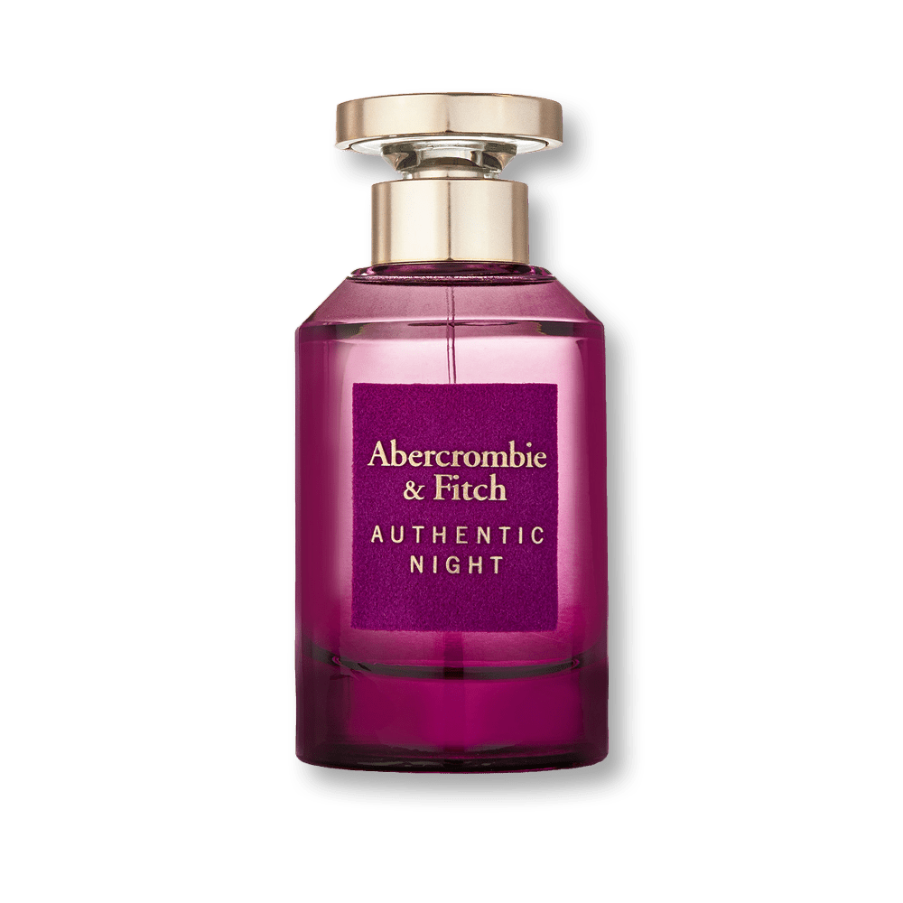 ABERCROMBIE & FITCH AUTHENTIC NIGHT FOR WOMEN UNISEX EDP 100ML - Al Himyan Perfumes | عطور هميان | Oud & Luxury Fragrances - ABERCROMBIE & FITCH Main image