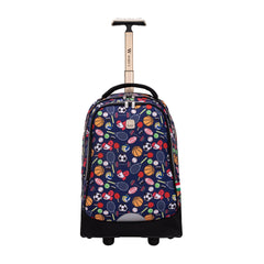 Wires All Sport Big Wheel School Bag Trolley Set of 3 (Lunch Bag & Pencil Case)