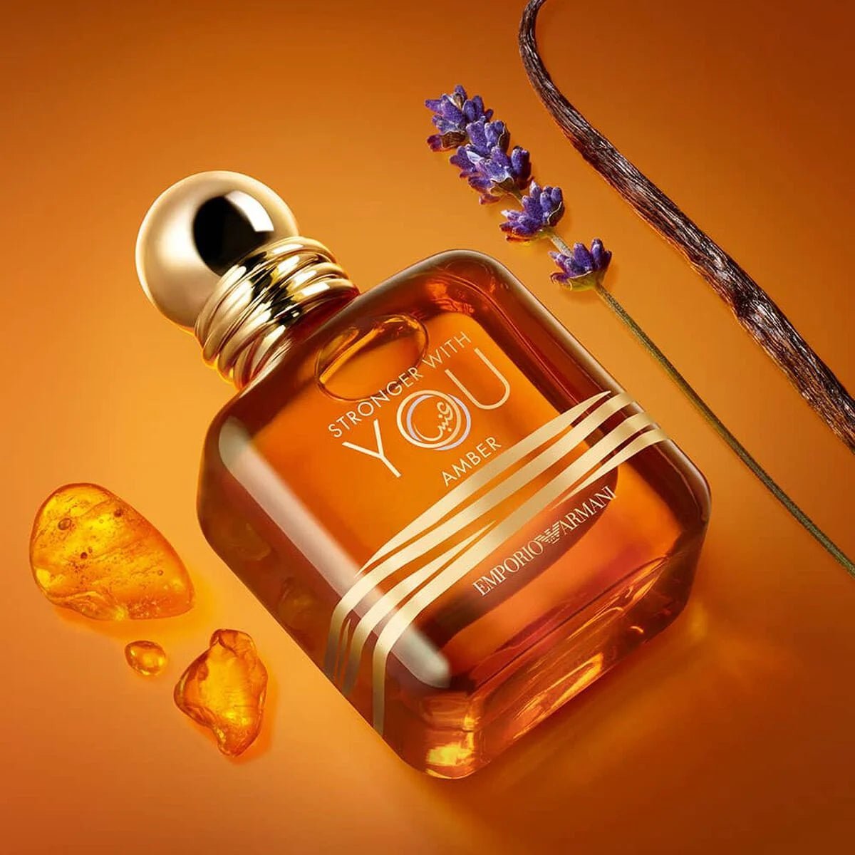 EMPORIO ARMANI STRONGER WITH YOU AMBER UNISEX EDP - Al Himyan Perfumes | عطور هميان | Oud & Luxury Fragrances - Armani Beauty