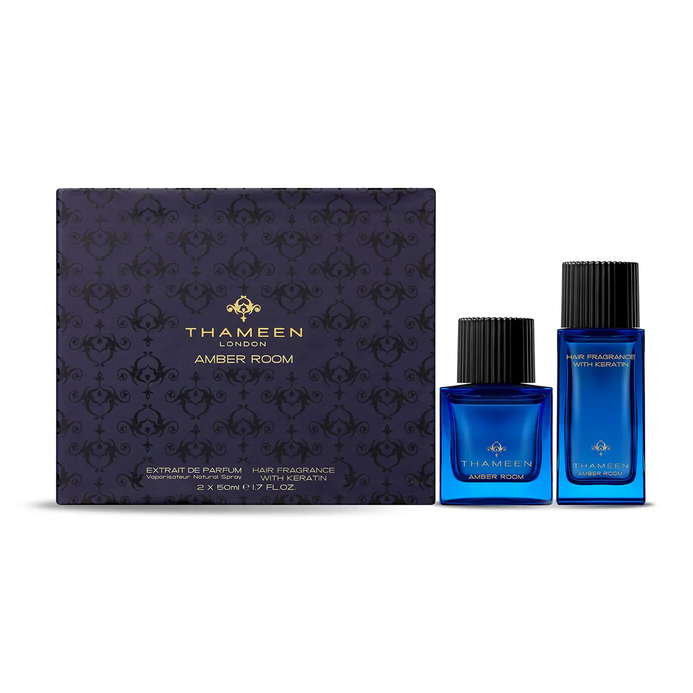 THAMEEN AMBER ROOM UNISEX SET EXTRAIT DE PARFUM 50ML + HAIR FRAGRANCE 50ML