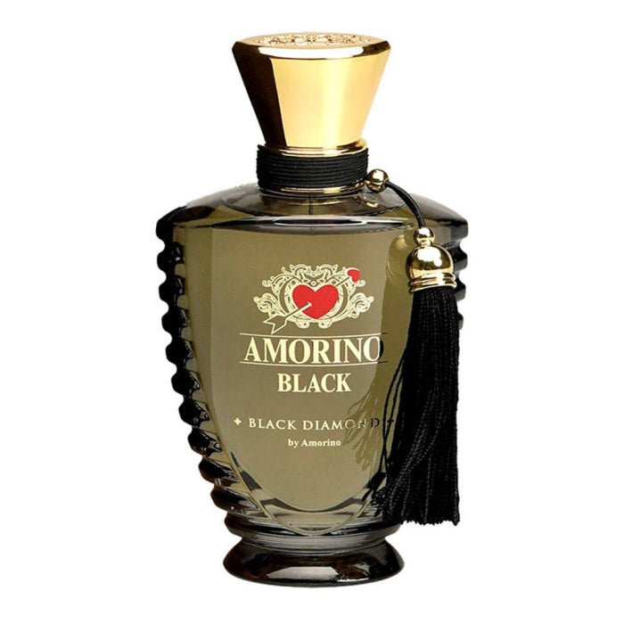 AMORINO BLACK DIAMOND UNISEX EDP 100ML - Al Himyan Perfumes | عطور هميان | Oud & Luxury Fragrances - AMORINO Main image