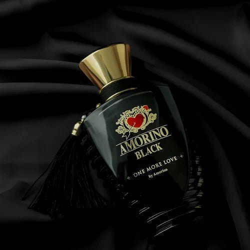 AMORINO BLACK ONE MORE LOVE UNISEX EDP 100ML - Al Himyan Perfumes | عطور هميان | Oud & Luxury Fragrances - AMORINO