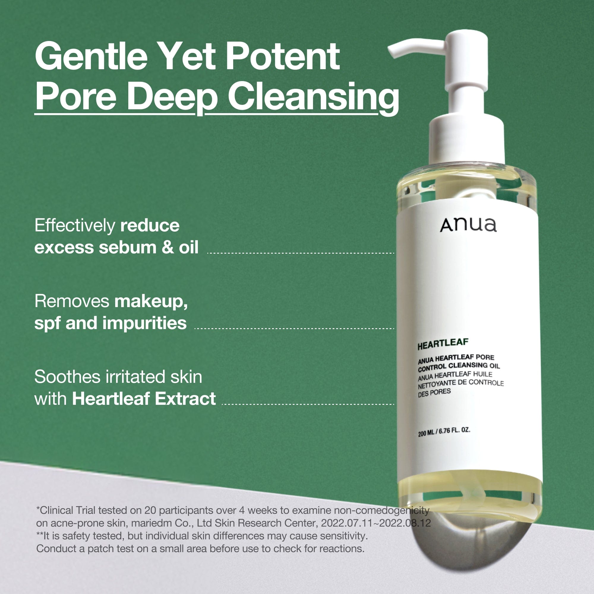 Anua Heartleaf Pore Control Cleansing Oil 200ml - Al Himyan Perfumes | عطور هميان | Oud & Luxury Fragrances - ANUA