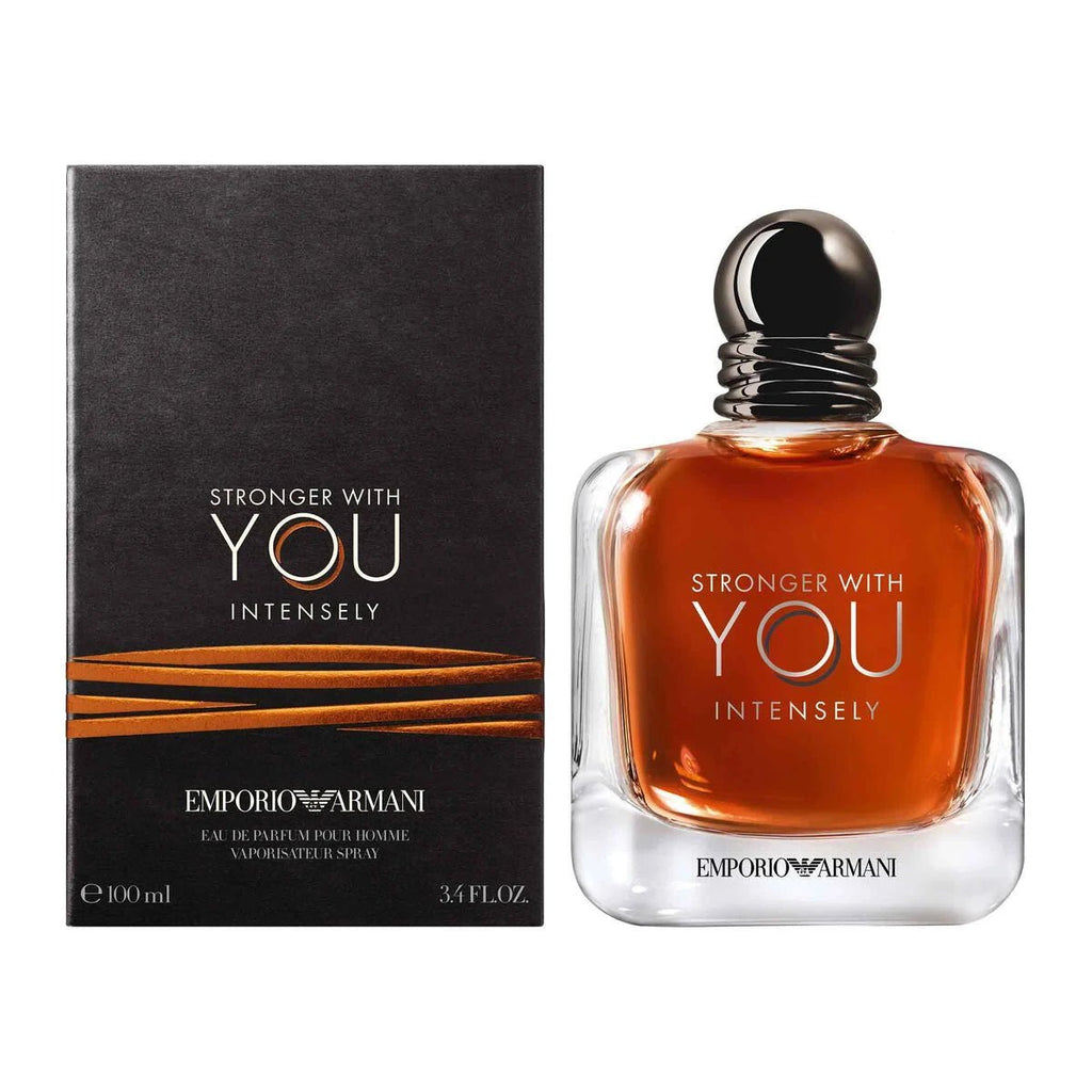 EMPORIO ARMANI STRONGER WITH YOU INTENSELY FOR MEN EDP - Al Himyan Perfumes | عطور هميان | Oud & Luxury Fragrances - Armani Beauty