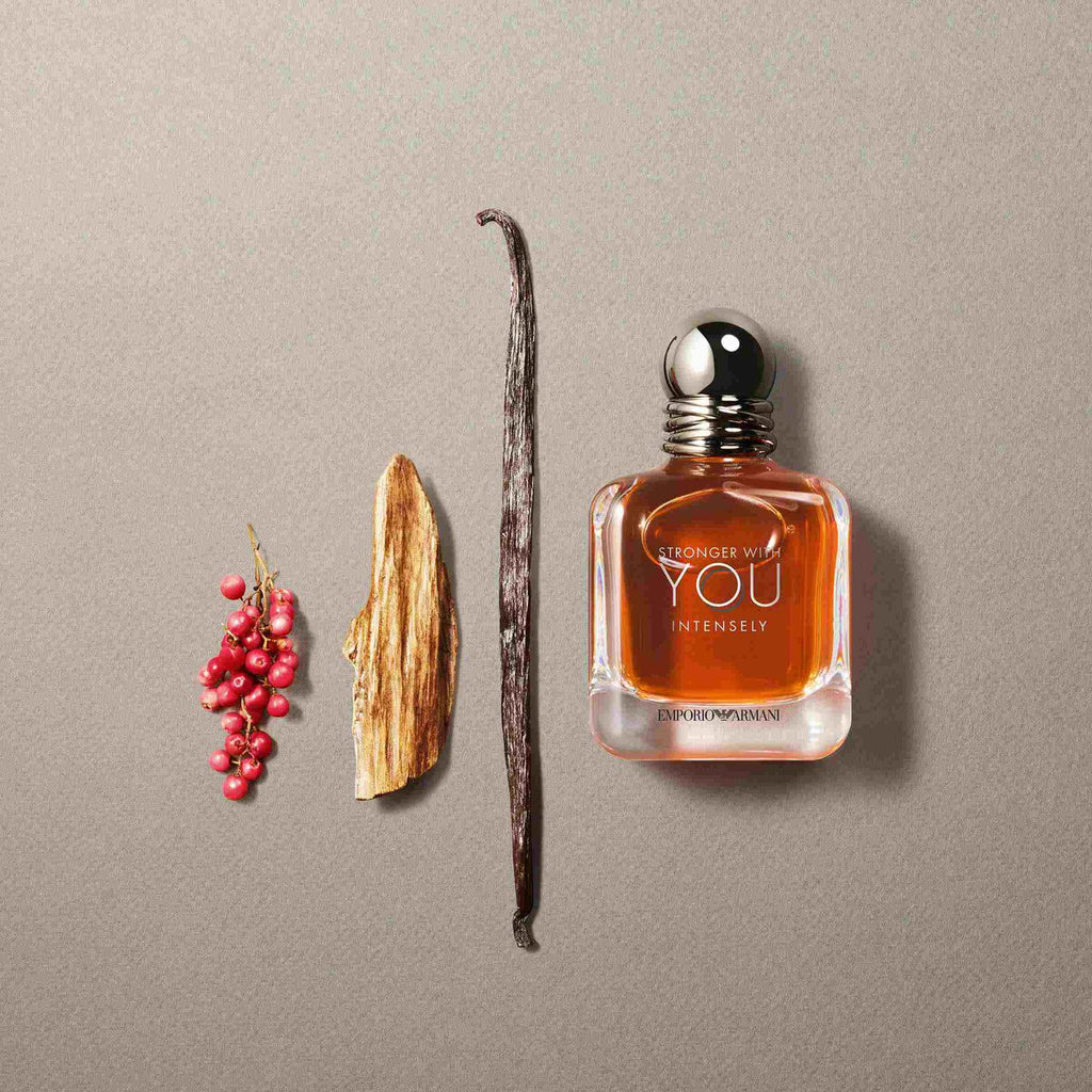 EMPORIO ARMANI STRONGER WITH YOU INTENSELY FOR MEN EDP - Al Himyan Perfumes | عطور هميان | Oud & Luxury Fragrances - Armani Beauty