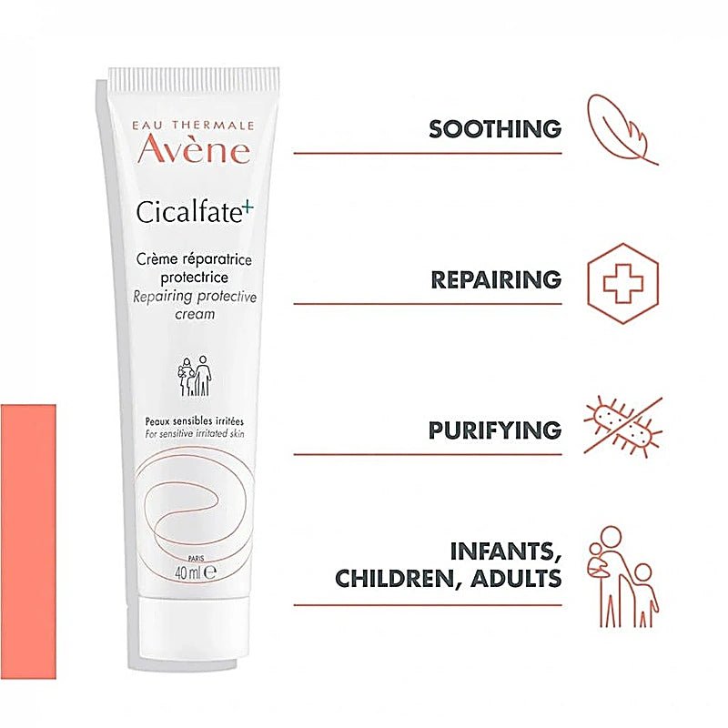 Avene Cicalfate+ Repairing Protective Cream 40ml - Al Himyan Perfumes | عطور هميان | Oud & Luxury Fragrances - Avene