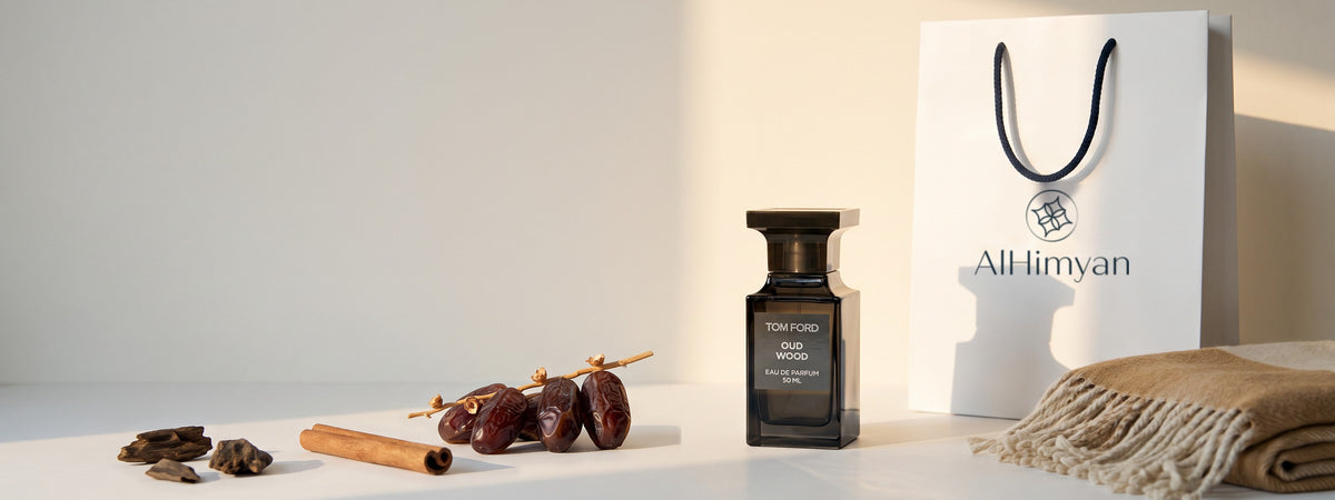 Winter Light - winter perfumes at AlHimyan, desktop banner
