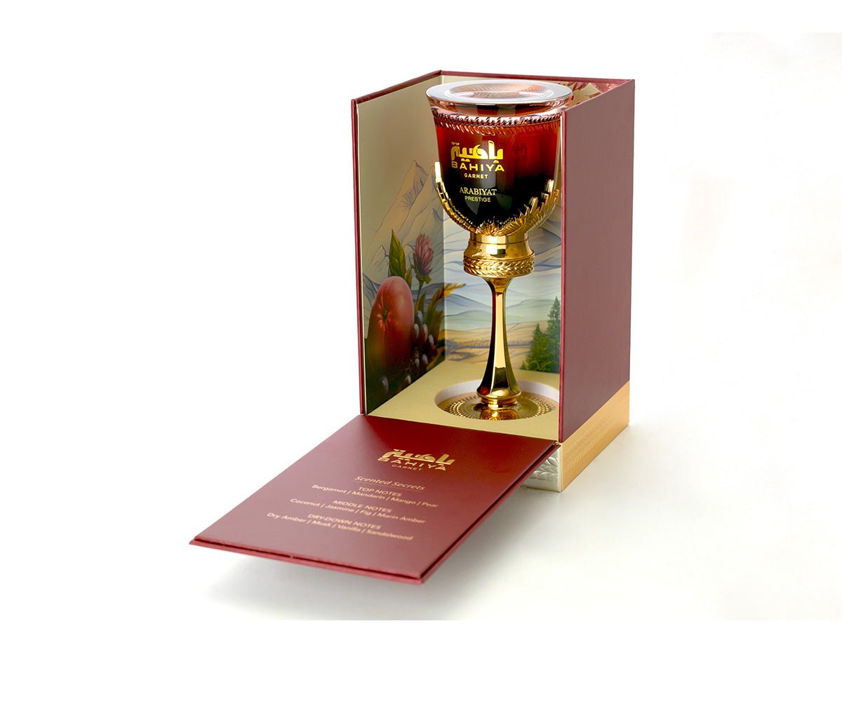 ARABIYAT PRESTIGE BAHIYA GARNET FOR WOMEN EDP 100ML - Al Himyan Perfumes | عطور هميان | Oud & Luxury Fragrances - Arabiyat Prestige