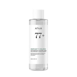 Anua Heartleaf 77+ Soothing Toner 250ml bottle