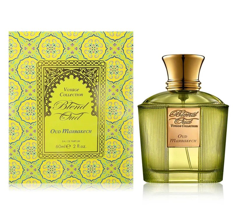 BLEND OUD VOYAGE COLLECTION OUD MARRAKECH UNISEX EDP 60ML - Al Himyan Perfumes | عطور هميان | Oud & Luxury Fragrances - BLEND OUD