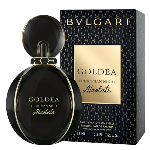 BVLGARI GOLDEA THE ROMAN NIGHT ABSOLUTE FOR WOMEN EDP 75ML - Al Himyan Perfumes | عطور هميان | Oud & Luxury Fragrances - BVLGARI