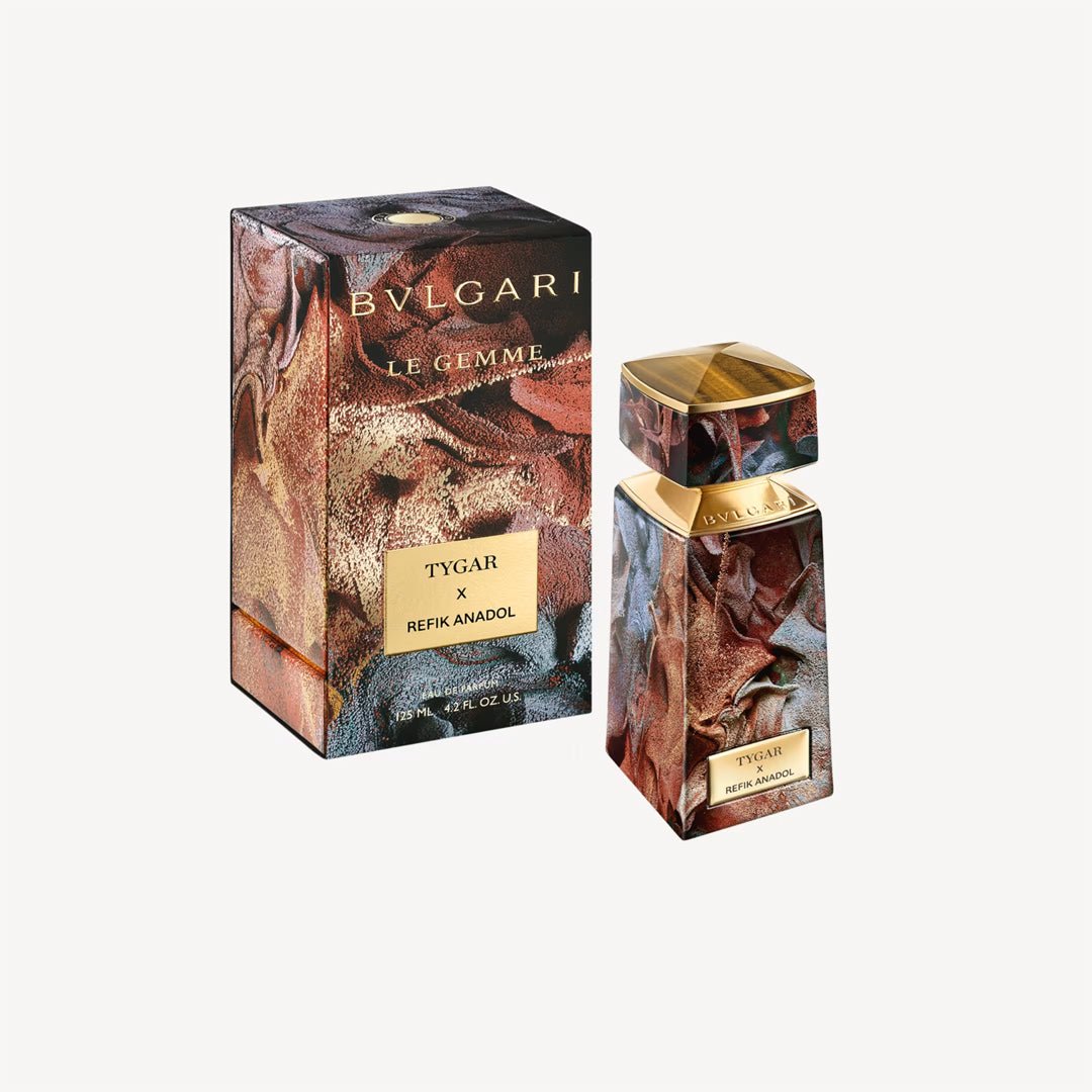 BVLGARI LE GEMME TYGAR X REFIK ANADOL FOR MEN EDP 125ML - Al Himyan Perfumes | عطور هميان | Oud & Luxury Fragrances - BVLGARI