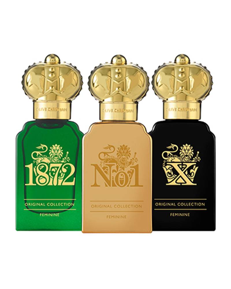 Clive Christian Original Collection Feminine Traveller Set Perfume 3 X 10ml — close-up
