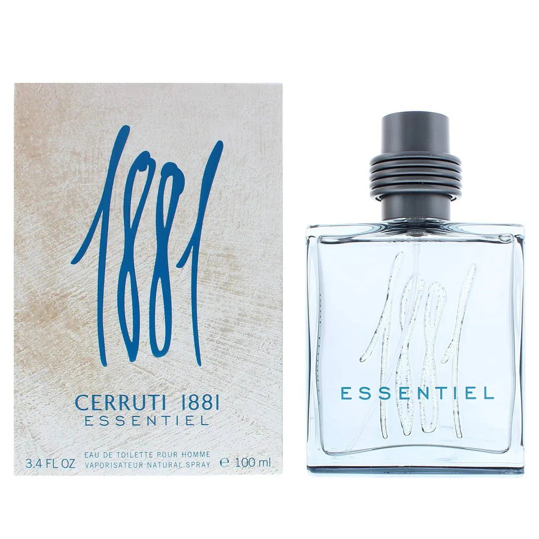 CERRUTI 1881 ESSENTIEL EDT FOR MEN 100ML - Al Himyan Perfumes | عطور هميان | Oud & Luxury Fragrances - CERRUTI 1881