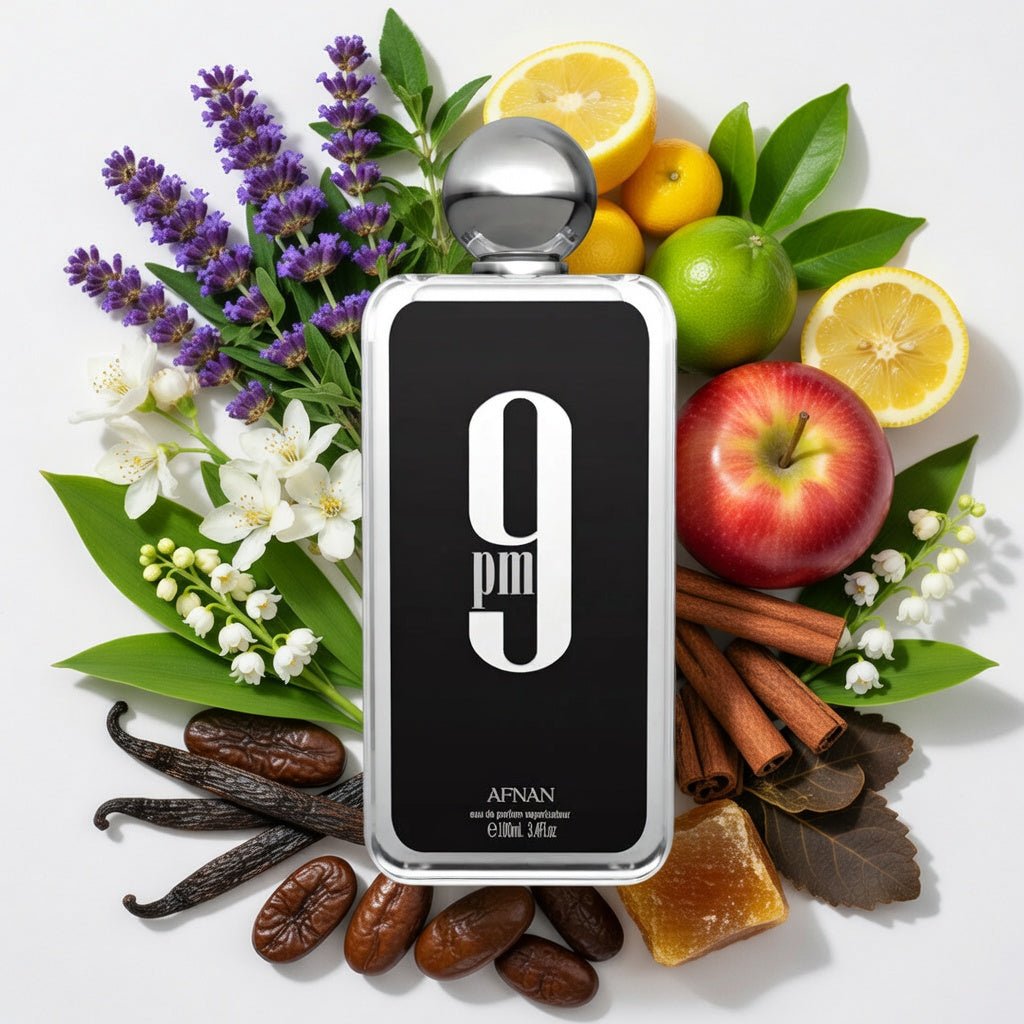 AFNAN 9 PM FOR MEN EDP 100ML - Al Himyan Perfumes | عطور هميان | Oud & Luxury Fragrances - Afnan