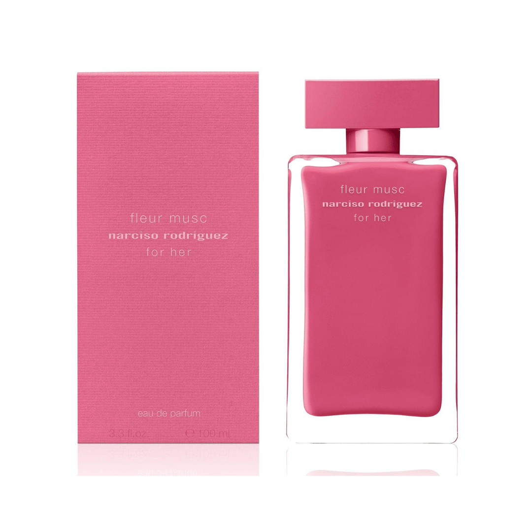 NARCISO RODRIGUEZ FOR HER FLEUR MUSC FOR WOMEN EDP 100ML - Al Himyan Perfumes | عطور هميان | Oud & Luxury Fragrances - Narciso Rodriguez