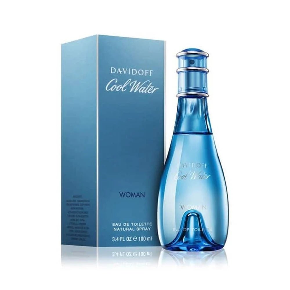 DAVIDOFF COOL WATER WOMAN FOR WOMEN EDT 100ML - Al Himyan Perfumes | عطور هميان | Oud & Luxury Fragrances - DAVIDOFF
