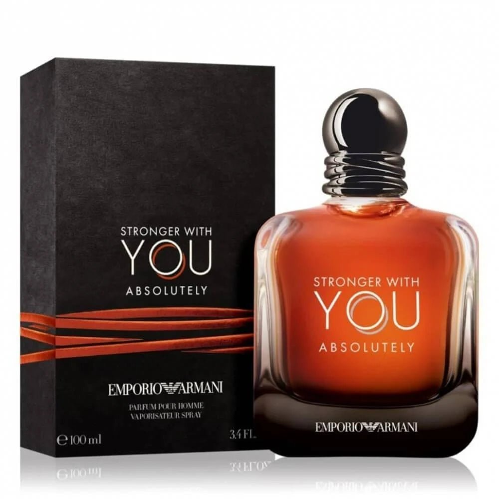 EMPORIO ARMANI STRONGER WITH YOU ABSOLUTELY FOR MEN PARFUM - Al Himyan Perfumes | عطور هميان | Oud & Luxury Fragrances - Armani Beauty