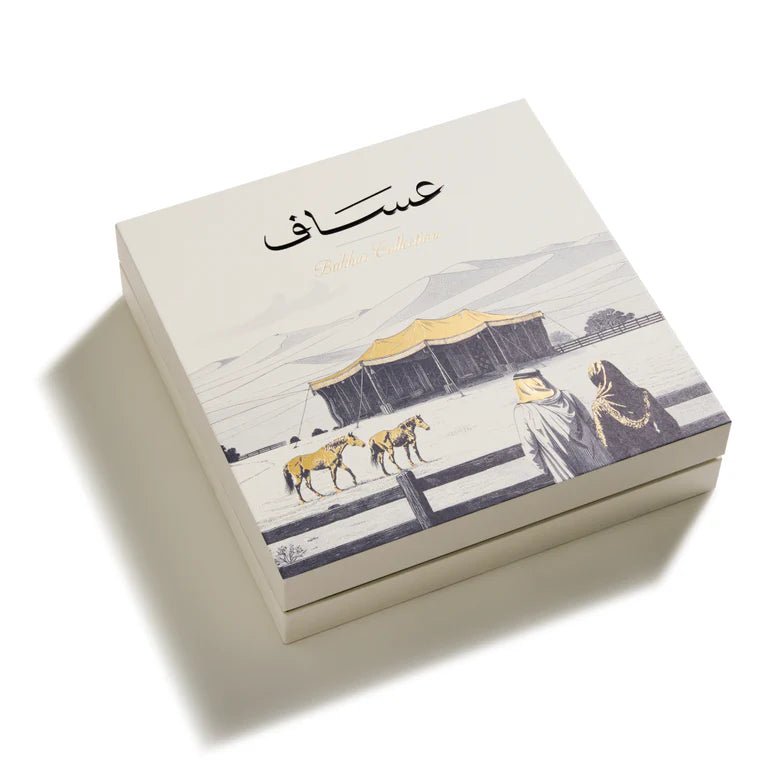 ASSAF BAKHUR COLLECTION UNISEX EDP 2*150ML+4*10ML - Al Himyan Perfumes | عطور هميان | Oud & Luxury Fragrances - ASSAF