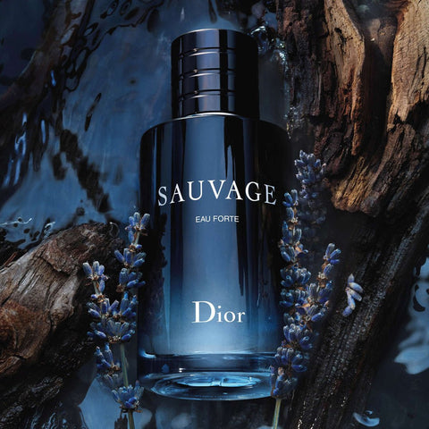 CHRISTIAN DIOR SAUVAGE EAU FORTE FOR MEN PARFUM (ALCOHOL - FREE) 100ML - Al Himyan Perfumes | عطور هميان | Oud & Luxury Fragrances - Dior