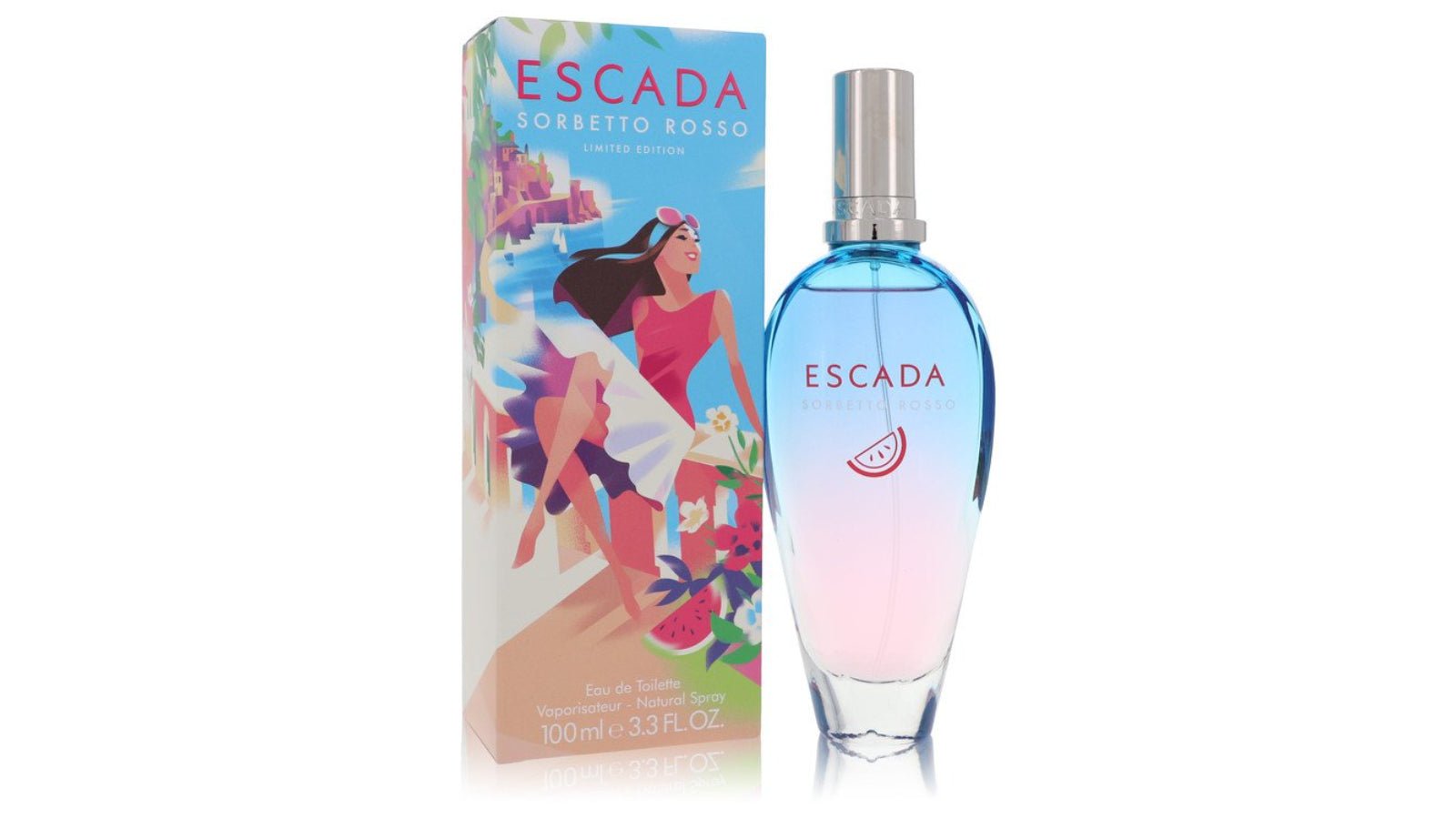ESCADA SORBETTO ROSSO LIMITED EDITION EDT 100ML - Al Himyan Perfumes | عطور هميان | Oud & Luxury Fragrances - ESCADA