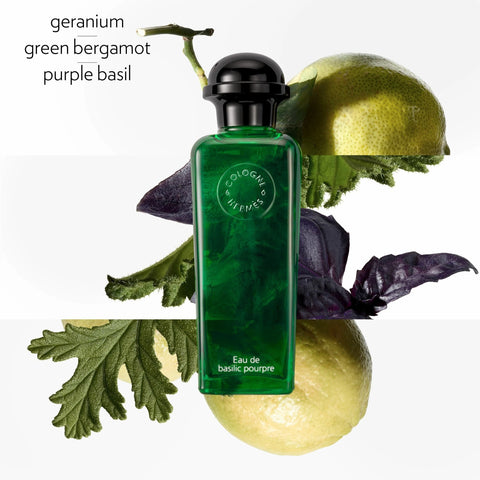 HERMES EAU DE BASILIC POURPRE UNISEX EDC 50ML REFILLABLE