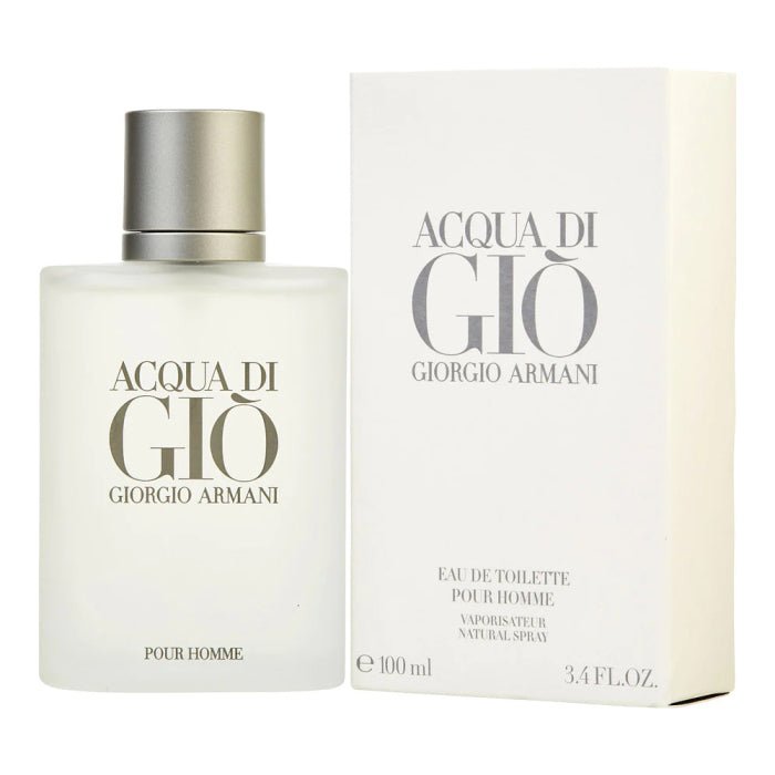 GIORGIO ARMANI ACQUA DI GIO FOR MEN EDT 100ML - Al Himyan Perfumes | عطور هميان | Oud & Luxury Fragrances - Armani Beauty