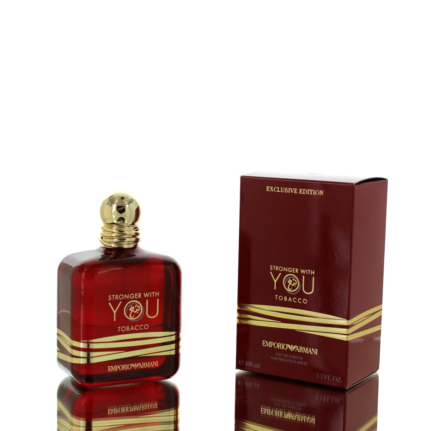 EMPORIO ARMANI STRONGER WITH YOU TOBACCO FOR MEN EDP 100ML - Al Himyan Perfumes | عطور هميان | Oud & Luxury Fragrances - Armani Beauty