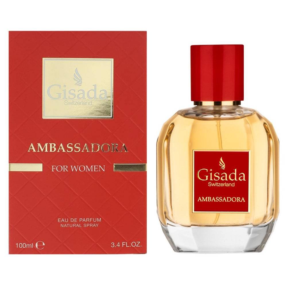 GISADA AMBASSADORA FOR WOMEN EDP 100ML - Al Himyan Perfumes | عطور هميان | Oud & Luxury Fragrances - GISADA