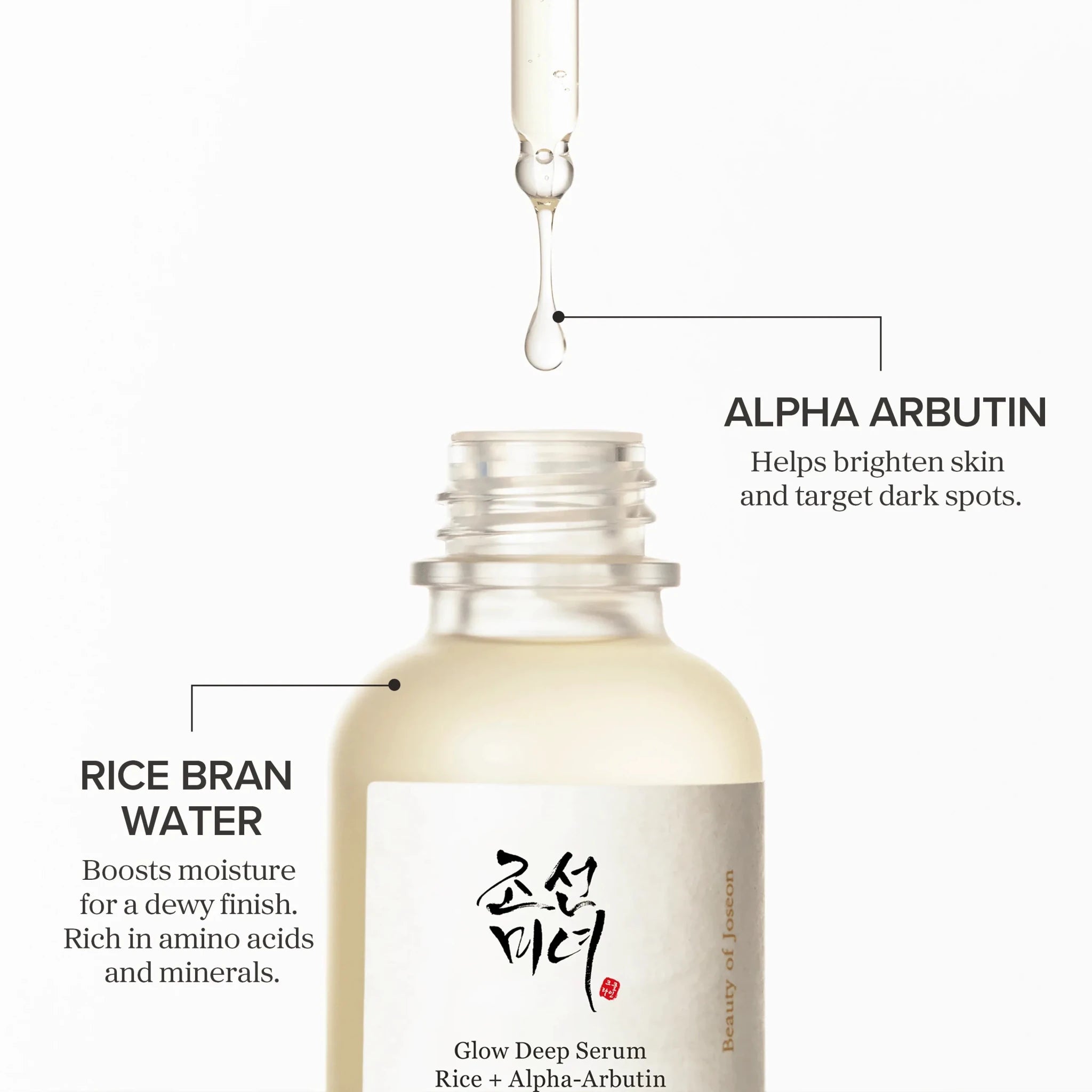Beauty of Joseon Glow Deep Serum: Rice + Alpha - Arbutin 30ml - Al Himyan Perfumes | عطور هميان | Oud & Luxury Fragrances - Beauty of Joseon