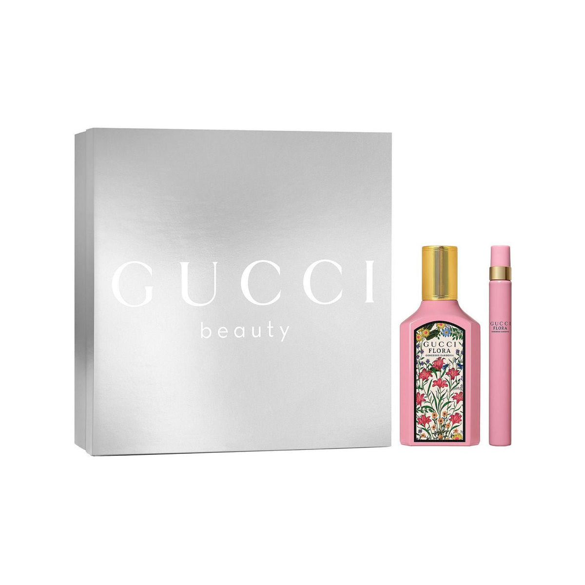 GUCCI FLORA GORGEOUS GARDENIA FOR WOMEN EDP 50ML + EDP 10ML GIFT SET - Al Himyan Perfumes | عطور هميان | Oud & Luxury Fragrances - Gucci