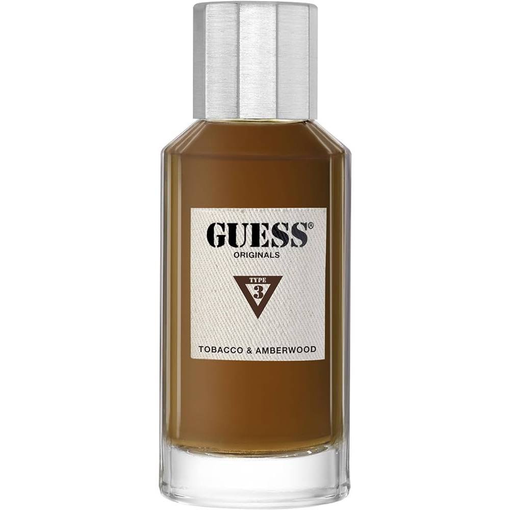 GUESS TOBACCO & AMBERWOOD UNISEX EDP 100ML - Al Himyan Perfumes | عطور هميان | Oud & Luxury Fragrances - GUESS Main image
