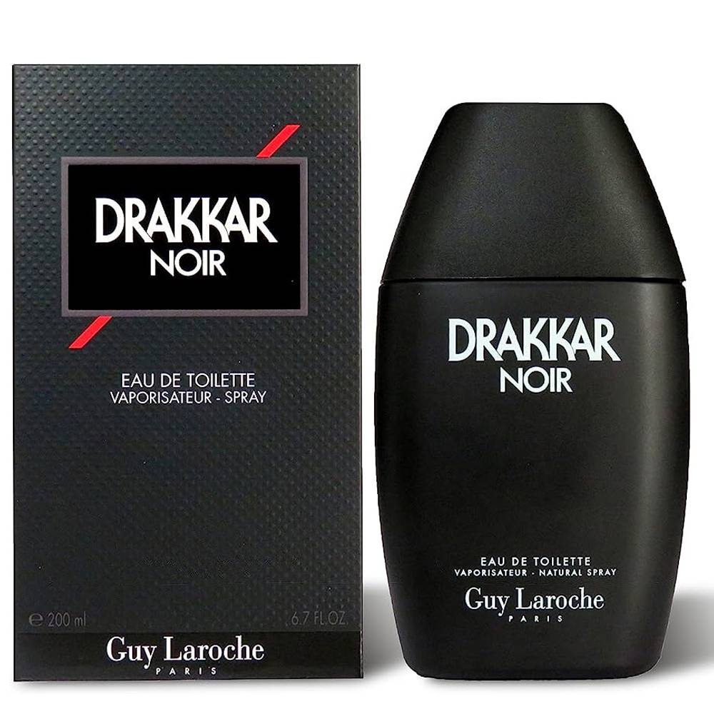 GUY LAROCHE DRAKKAR NOIR FOR MEN EDT 200ML - Al Himyan Perfumes | عطور هميان | Oud & Luxury Fragrances - GUY LAROCHE