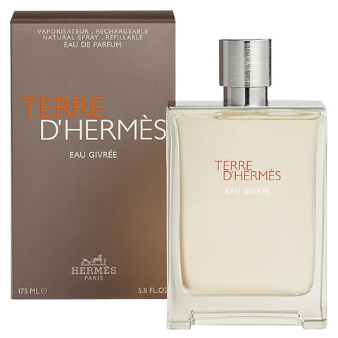 HERMES TERRE D'HERMES EAU GIVREE FOR MEN EDP 175ML REFILLABLE