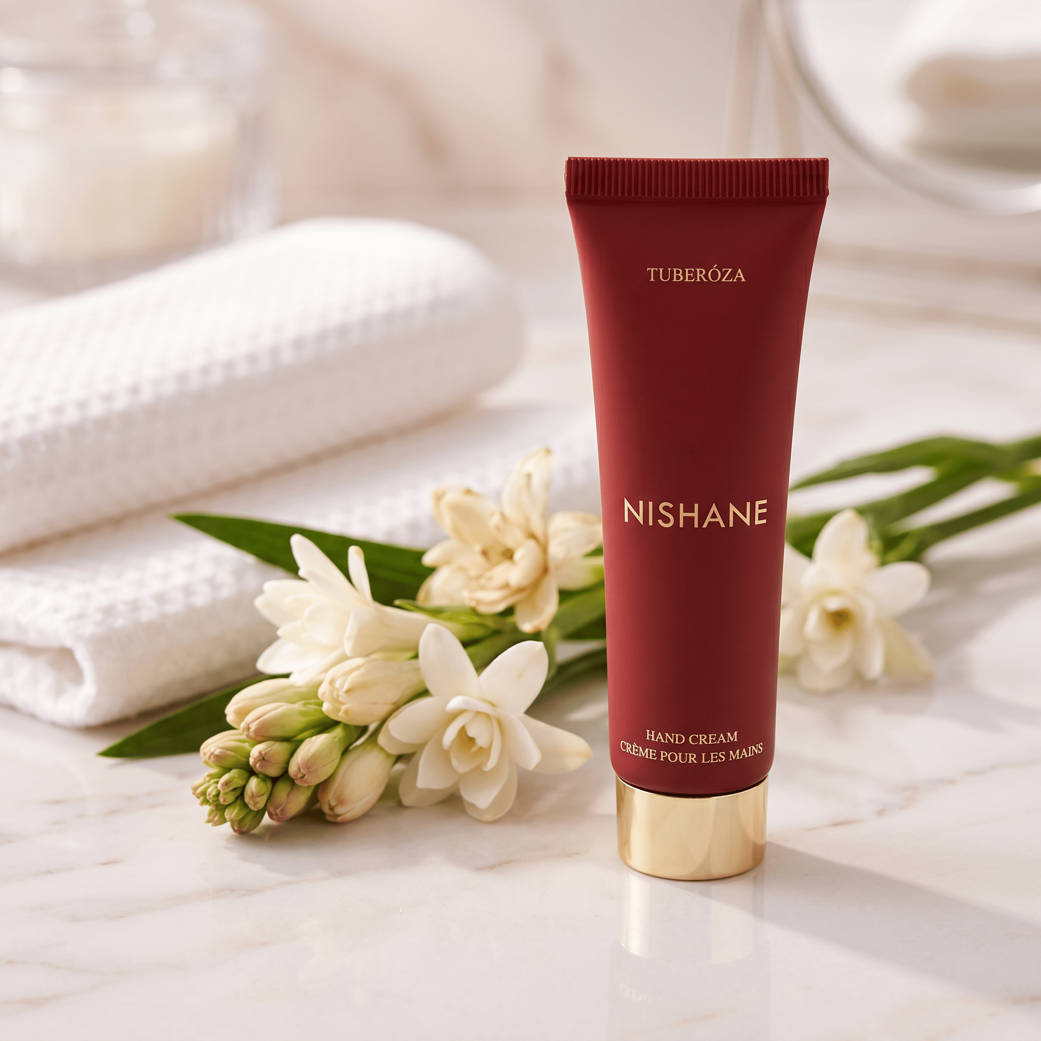 NISHANE TUBEROZA HAND CREAM 30ML - Al Himyan Perfumes | عطور هميان | Oud & Luxury Fragrances - NISHANE