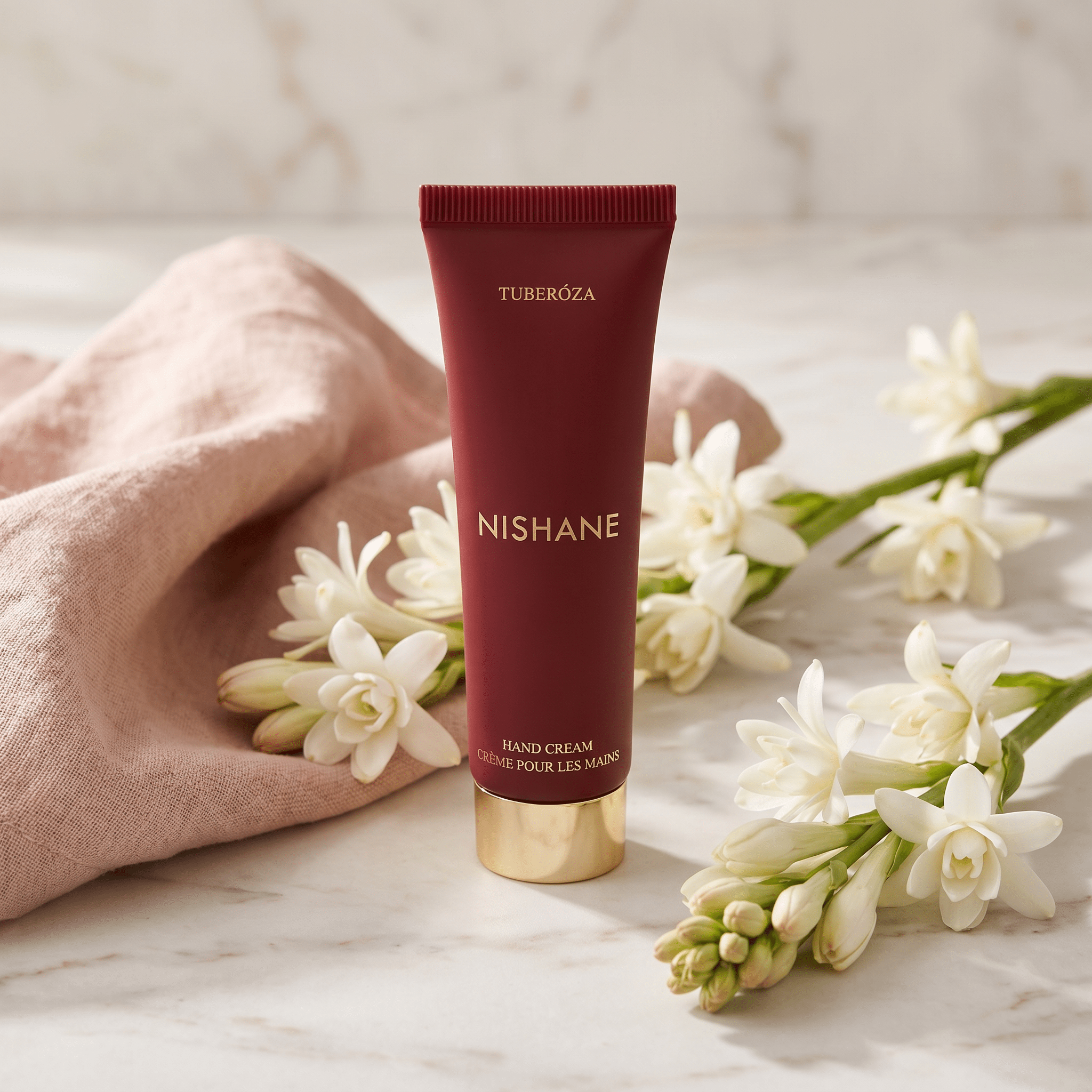 NISHANE TUBEROZA HAND CREAM 30ML - Al Himyan Perfumes | عطور هميان | Oud & Luxury Fragrances - NISHANE