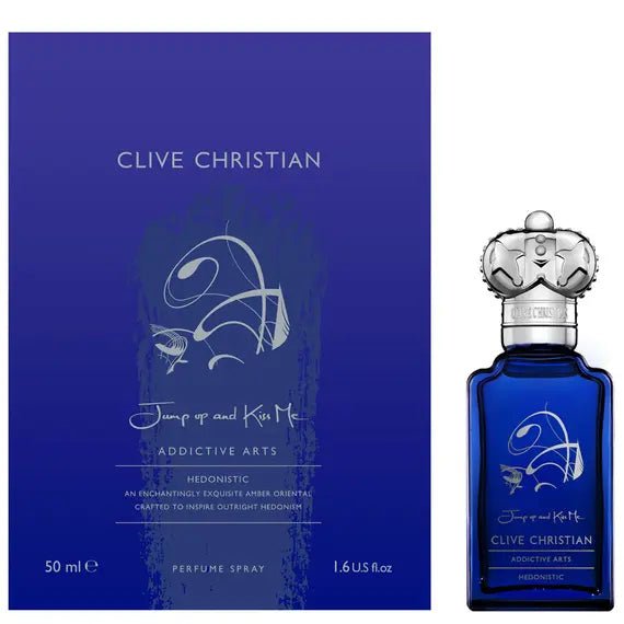 CLIVE CHRISTIAN Addictive Arts JUMP UP AND KISS ME HEDONISTIC EDP 50ML - Al Himyan Perfumes | عطور هميان | Oud & Luxury Fragrances - CLIVE CHRISTIAN