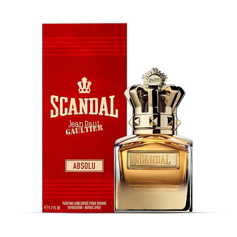 JPG Scandal Absolu EDP For Men 100ML - Al Himyan Perfumes | عطور هميان | Oud & Luxury Fragrances - Jean Paul Gaultier