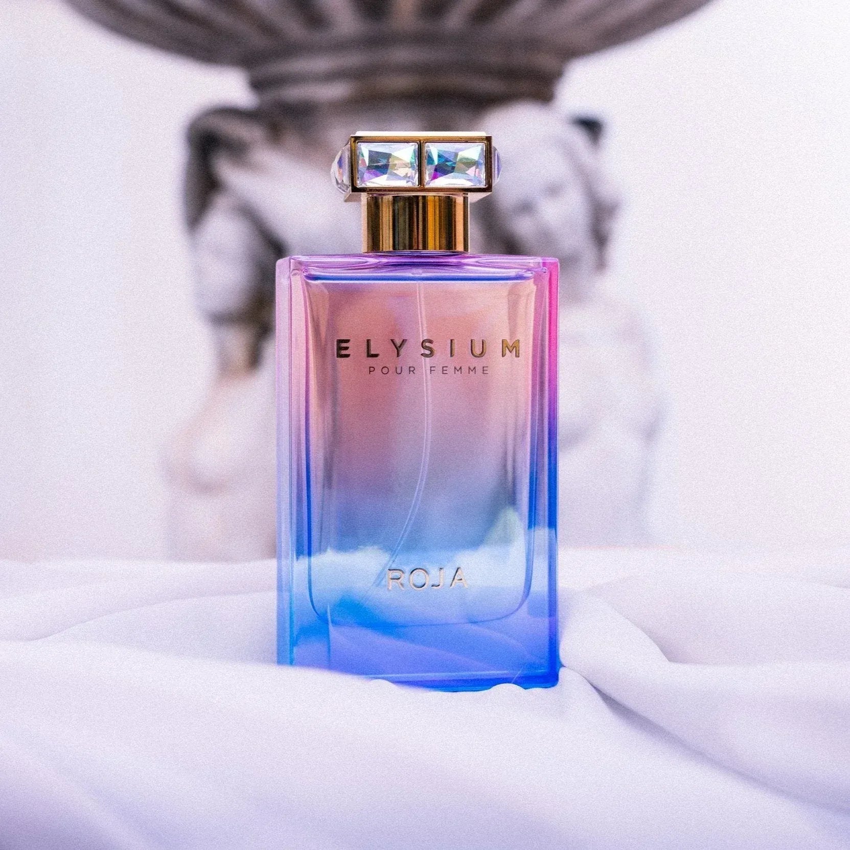 ELYSIUM POUR FEMME SET EDP 75ML + EDP 10ML TRAVEL SPRAY - Al Himyan Perfumes | عطور هميان | Oud & Luxury Fragrances - ROJA PARFUMS