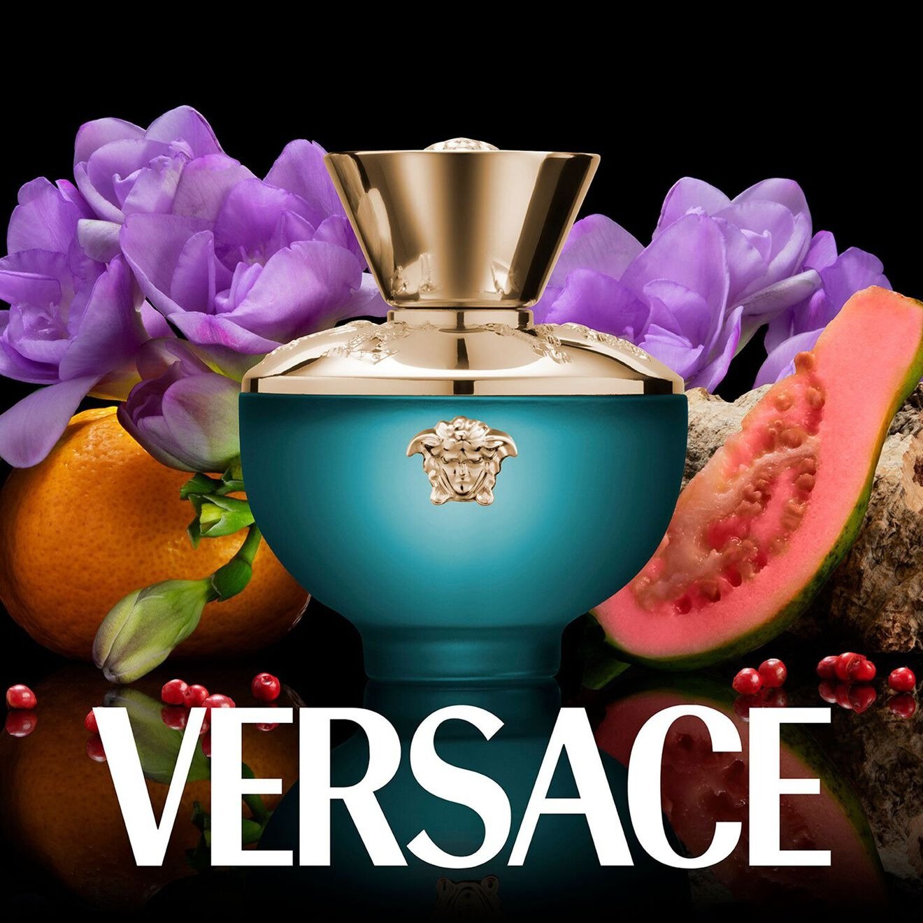 Versace Pour Femme Dylan Turquoise Eau de Toilette - Al Himyan Perfumes | عطور هميان | Oud & Luxury Fragrances - Versace